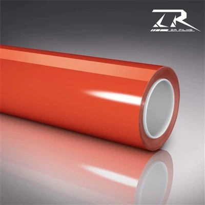TPU Lava Orange 7,5 Mil Car Color Change Wrap Film